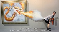 展覽館手繪3D立體畫